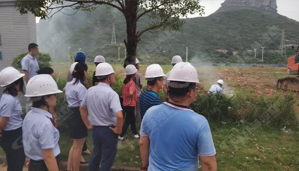 桂林鴻程機(jī)電設(shè)備有限公司廠區(qū)2#生產(chǎn)廠房開(kāi)工大吉！