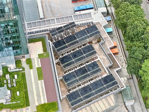 圓形冷卻塔填料更換安裝步驟(冷卻塔清洗方法)(圓形冷卻塔填料更換安裝視頻 視頻教程)